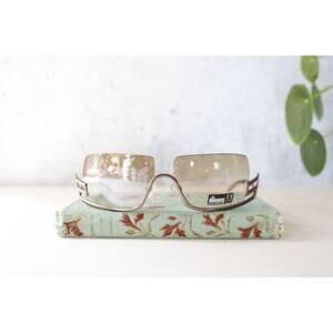 Vintage 1990s Y2K Butterfly Sunglasses NOS rimless Cybercore Streetwear